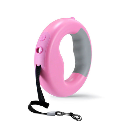 New LED Luminous Light Pet Automatic Retractable Rope Dog Leash