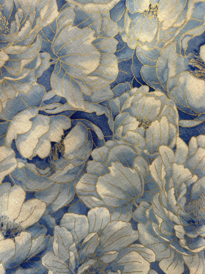 Elizabeth Dress in Sky Floral