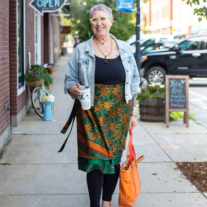 The Original Sari Wrap Skirt