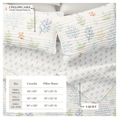 Coastal Quilt - Maldives Collection
